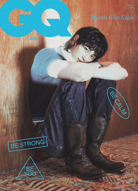 GQ KOREA - [2025, August] - Cover : BYEON WOO SEOK TYPE B