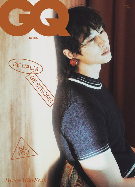GQ KOREA - [2025, August] - Cover : BYEON WOO SEOK TYPE D