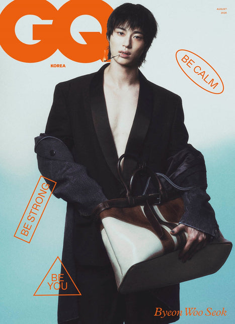 GQ KOREA - [2025, August] - Cover : BYEON WOO SEOK TYPE E