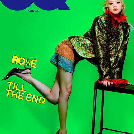 GQ KOREA - [2025, February] - Cover : BLACKPINK ROSE TYPE B