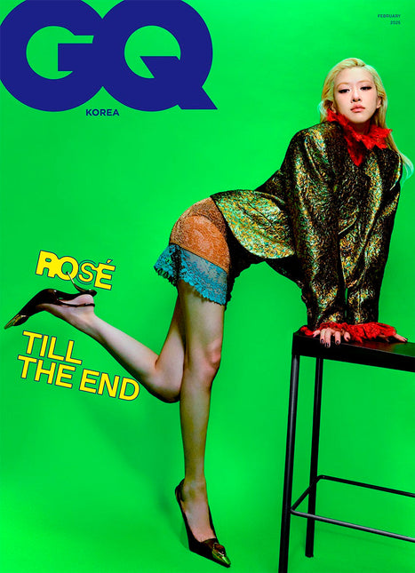 GQ KOREA - [2025, February] - Cover : BLACKPINK ROSE TYPE B