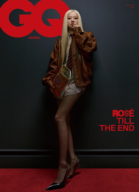 GQ KOREA - [2025, February] - Cover : BLACKPINK ROSE TYPE C