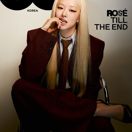GQ KOREA - [2025, February] - Cover : BLACKPINK ROSE TYPE D