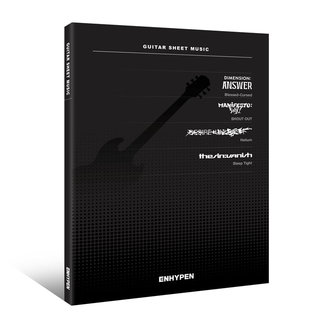 GUITAR SHEET MUSIC : ENHYPEN (Package)