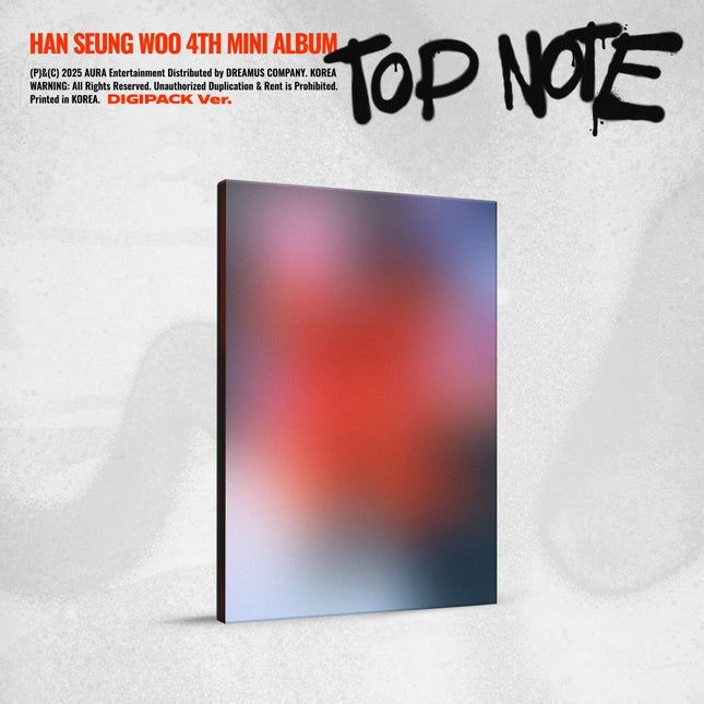 HAN SEUNG WOO - 4th Mini Album [TOP NOTE] Digipack Ver.