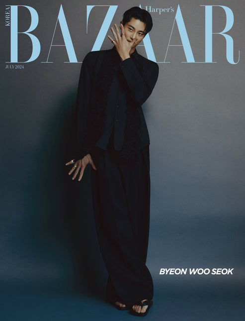 HARPER'S BAZAAR - [2024, July] - Cover : Byeon Wooseok COVER B