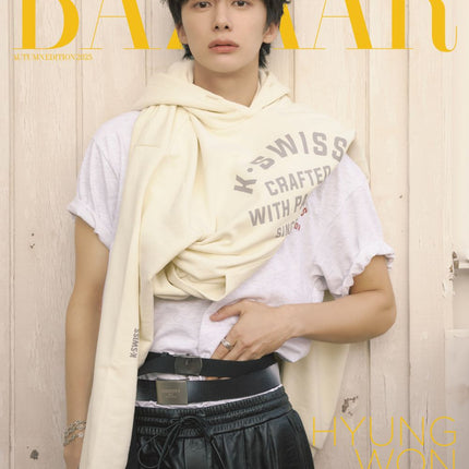 HARPER'S BAZAAR - [2025, Autumn Edition] - Cover : MONSTA X HYUNGWON TYPE B