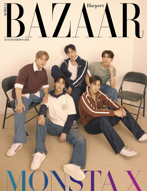 HARPER'S BAZAAR - [2025, Autumn Edition] - Cover : MONSTA X TYPE A