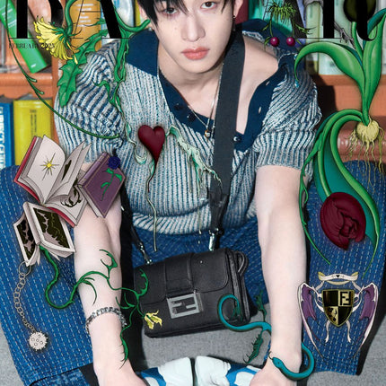 HARPER'S BAZAAR - [2025, February] - Cover : STRAY KIDS BANGCHAN TYPE C