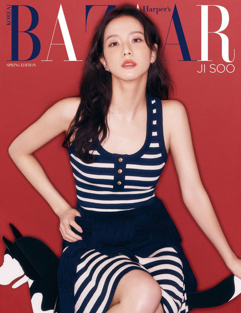 HARPER'S BAZAAR - [2025, Spring Edition] - Cover : BLACKPINK JISOO TYPE A