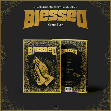 HA SUNG WOON - 8th Mini Album [Blessed] Photobook Ver.