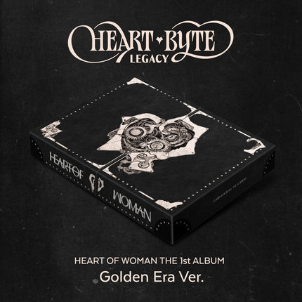 HEART OF WOMAN - 1st Album [Heart Byte : LEGACY] Golden Era Ver.