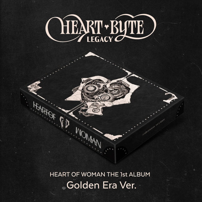 HEART OF WOMAN - 1st Album [Heart Byte : LEGACY] Golden Era Ver.