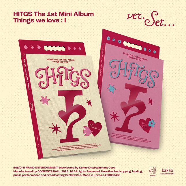 HITGS - 1st Mini Album [Things we love : I] Standard Ver.