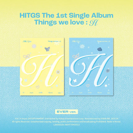 HITGS - 1st Single Album [Things we love : H] EVER Ver.