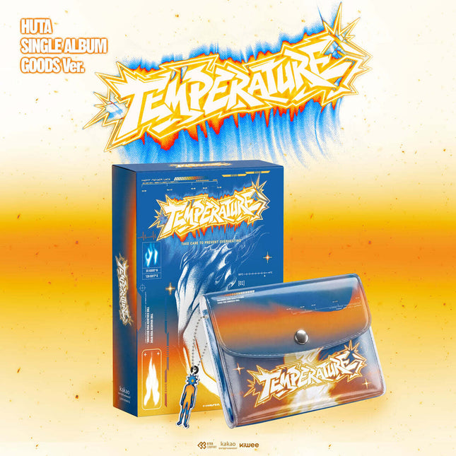 HUTA - Single Album [TEMPERATURE] GOODS Ver. (KIWEE)