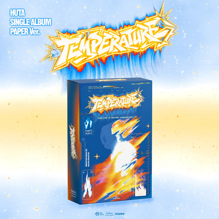 HUTA - Single Album [TEMPERATURE] PAPER Ver. (KIWEE)