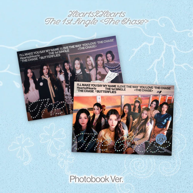 Hearts2Hearts - 1st Single Album [The Chase] Photobook Ver.