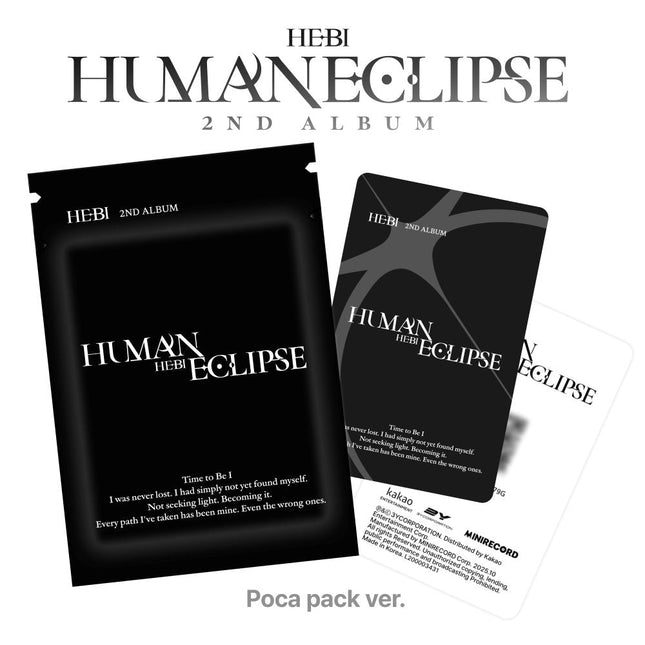 Hebi - 2nd Mini Album [Human Eclipse] Poca pack Ver.
