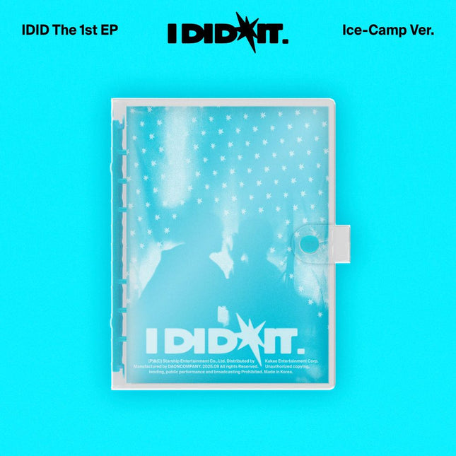 IDID - 1st Mini Album [I did it] Ice-Camp Ver. (Special Edition)