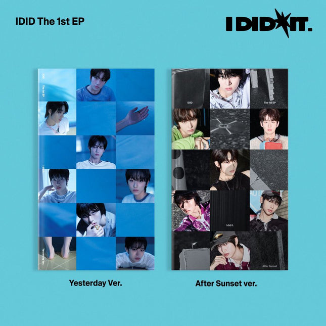 IDID - 1st Mini Album [I did it] Yesterday Ver./After Sunset Ver.