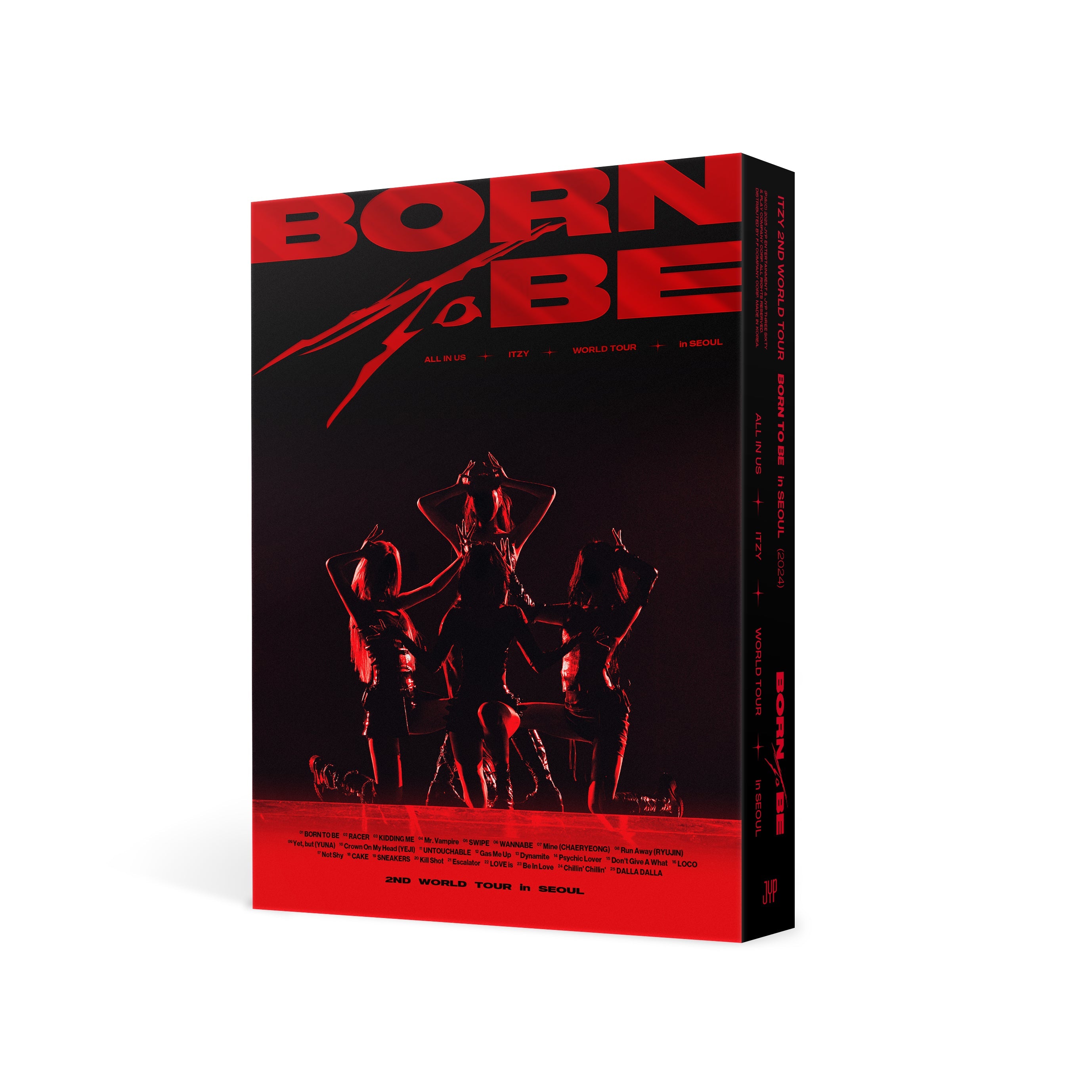 Kpop Album Wholesale ITZY - ITZY 2ND WORLD TOUR [BORN TO BE] in