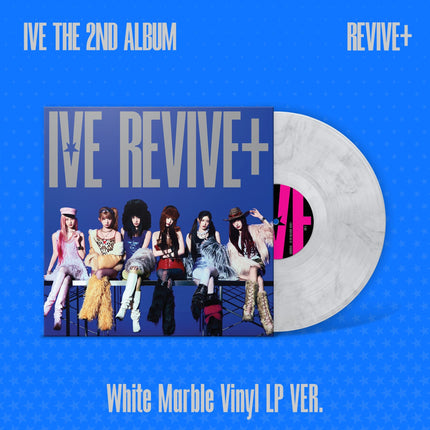IVE - 2nd Album [REVIVE+] White Marble Vinyl LP Ver.
