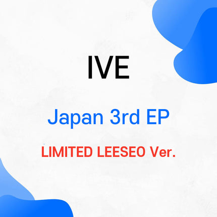 IVE - Japan 3rd EP (LIMITED LEESEO Ver.)
