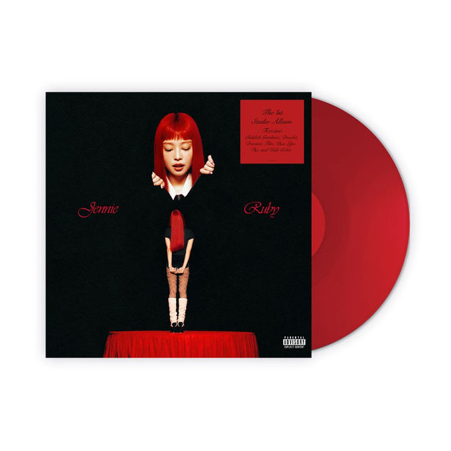JENNIE - 1st Studio Album [Ruby Vinyl] (Unsigned) LP