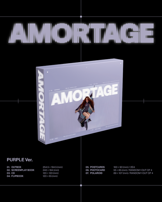 JISOO - Mini Album [AMORTAGE] DELUXE EDITION