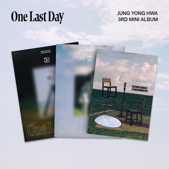 JUNG YONGHWA - 3rd Mini Album [One Last Day] PHOTO BOOK