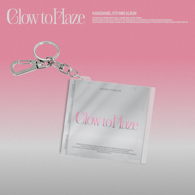 KANG DANIEL - [Glow to Haze] MINI CD KEYRING Ver.