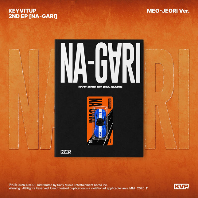 KEYVITUP - 2nd EP [NA-GARI] MEO-JEORI Ver.