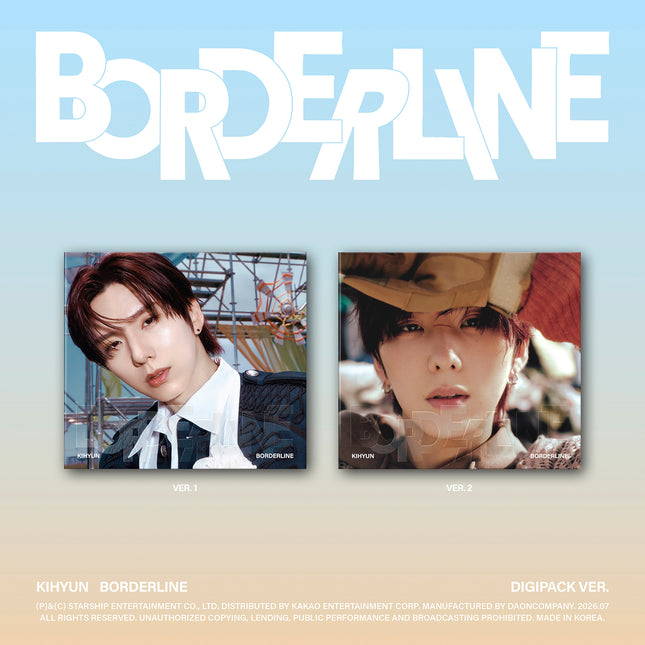 KIHYUN - EP [BORDERLINE] DIGIPACK Ver.
