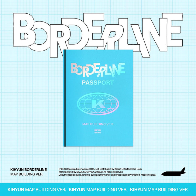 KIHYUN - EP [BORDERLINE] MAP BUILDING Ver. (Limited)