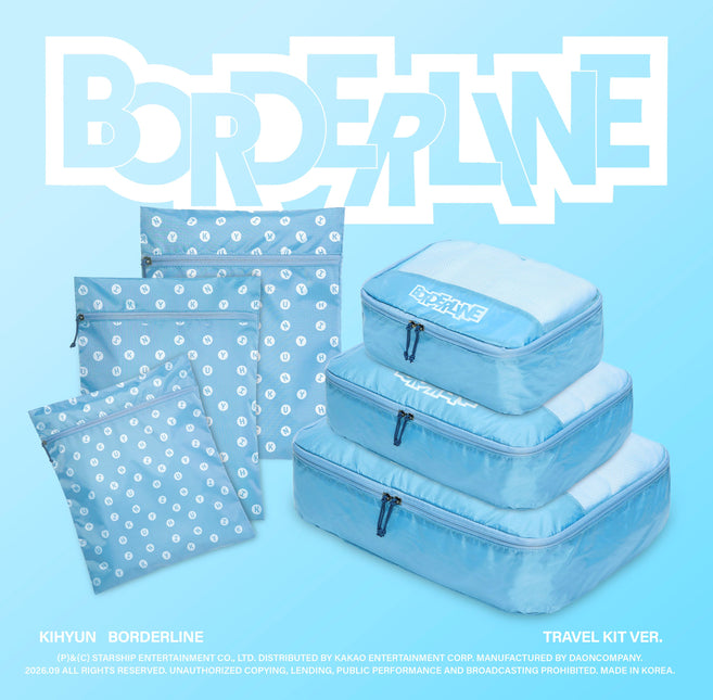 KIHYUN - EP [BORDERLINE] TRAVEL KIT Ver.