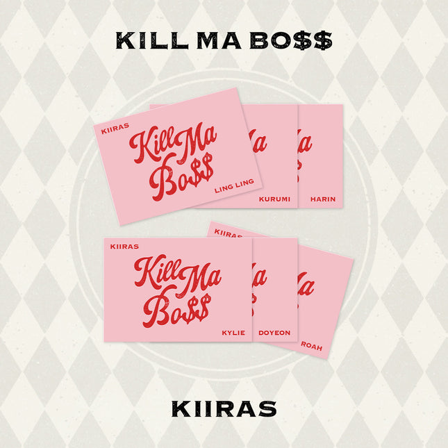 KIIRAS - 1st Mini Album [KILL MA BO$$] POCA