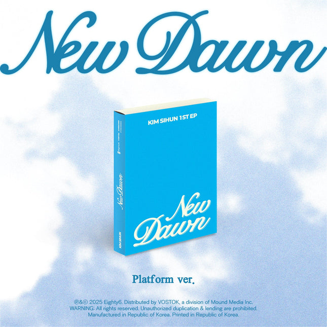 KIM SIHUN - 1st EP [New Dawn] Platform Ver.