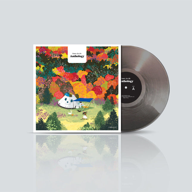KWON JIN AH - [Anthology Kwon Jin-Ah] Black Ice Color LP