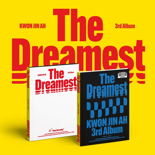 KWON JIN AH - 3rd Album [The Dreamest]