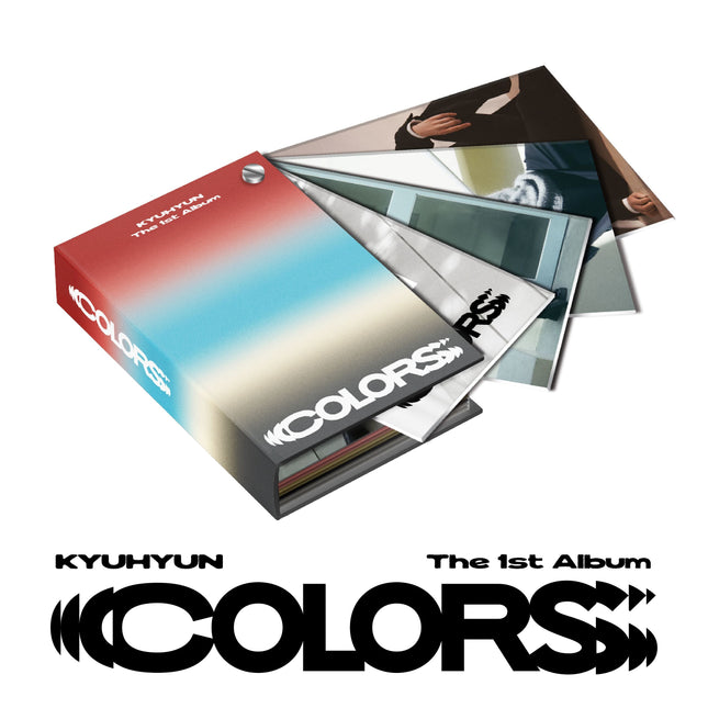 KYUHYUN - 1st Album [COLORS] Color Swatch Book Ver.
