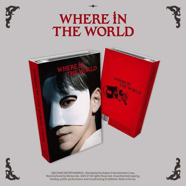Kai - Single Album [Where In The World] PHANTOM Ver. (NEMO)