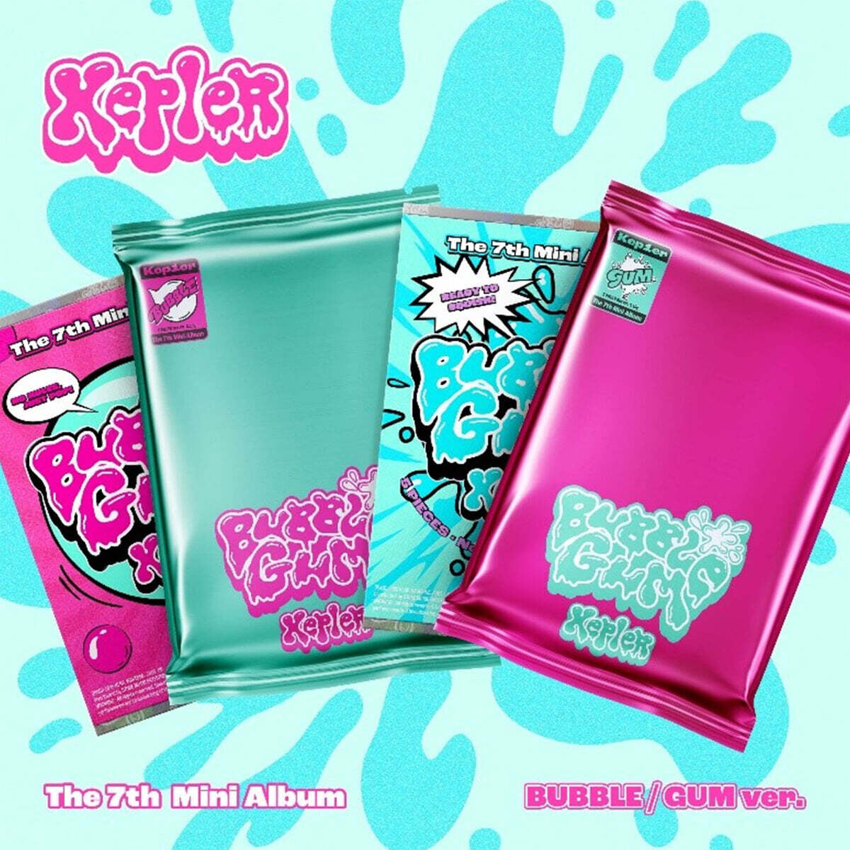 Kpop Album Wholesale Kep1er - 7th Mini Album [BUBBLE GUM] Standard