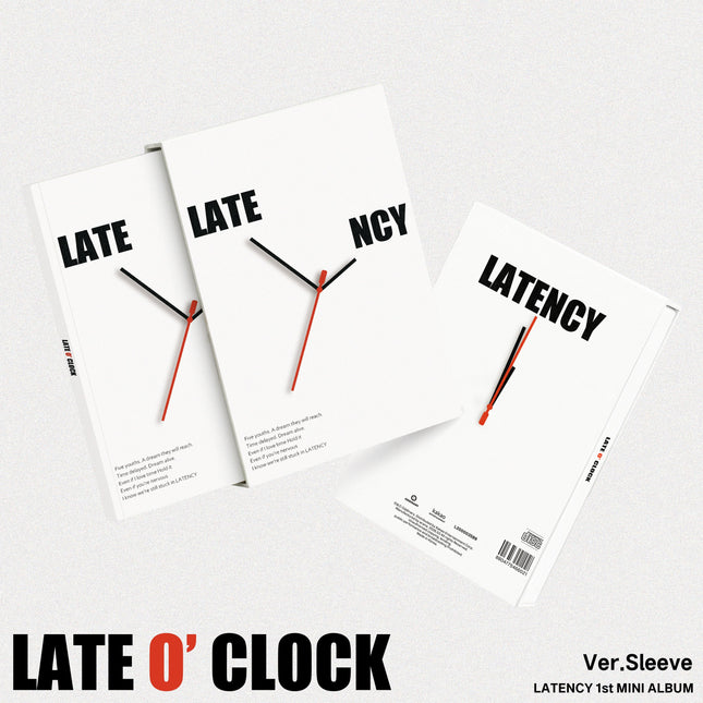 LATENCY - 1st Mini Album [LATE O' CLOCK] Sleeve Ver.
