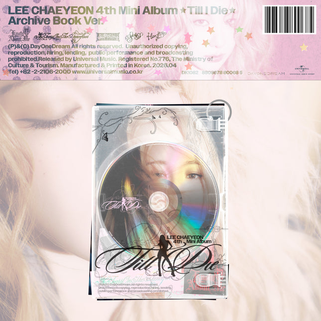 LEE CHAEYEON - 4th Mini Album [Till I Die] Archive Book Ver.