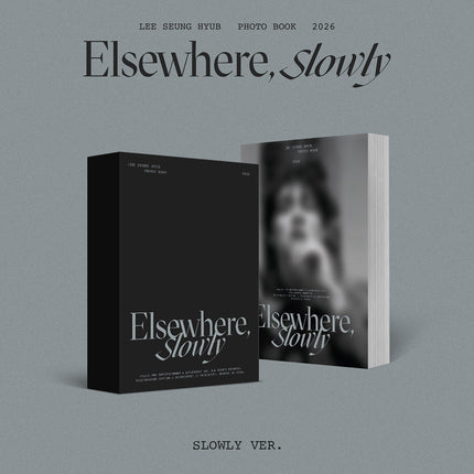 LEE SEUNG HYUB - 3rd PHOTO BOOK [Elsewhere, Slowly] Slowly Ver.