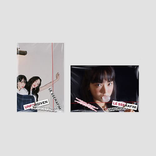 Le Sserafim 1st Studio Album UNFORGIVEN Compact Ver Photocard Postcard Chaewon Le Sserafim 1st Studio Album UNFORGIVEN Compact Ver Photocard Postcard Chaewon