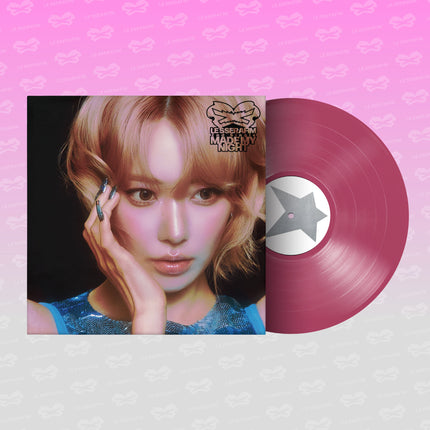 LE SSERAFIM - 2nd Single Album [Made My Night] Vinyl (HOT PINK Ver.)