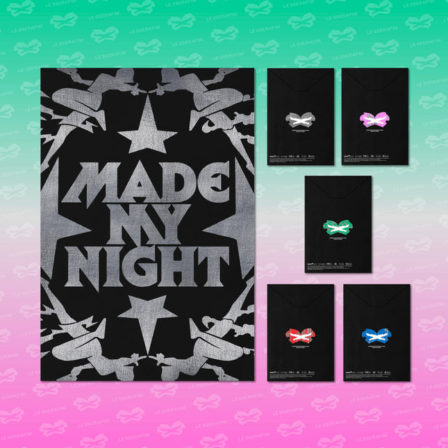 LE SSERAFIM - 2nd Single Album [Made My Night] COMPACT Ver.
