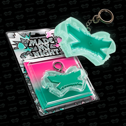 LE SSERAFIM - 2nd Single Album [Made My Night] Glow Clicker Keychain (Mint Ver.)